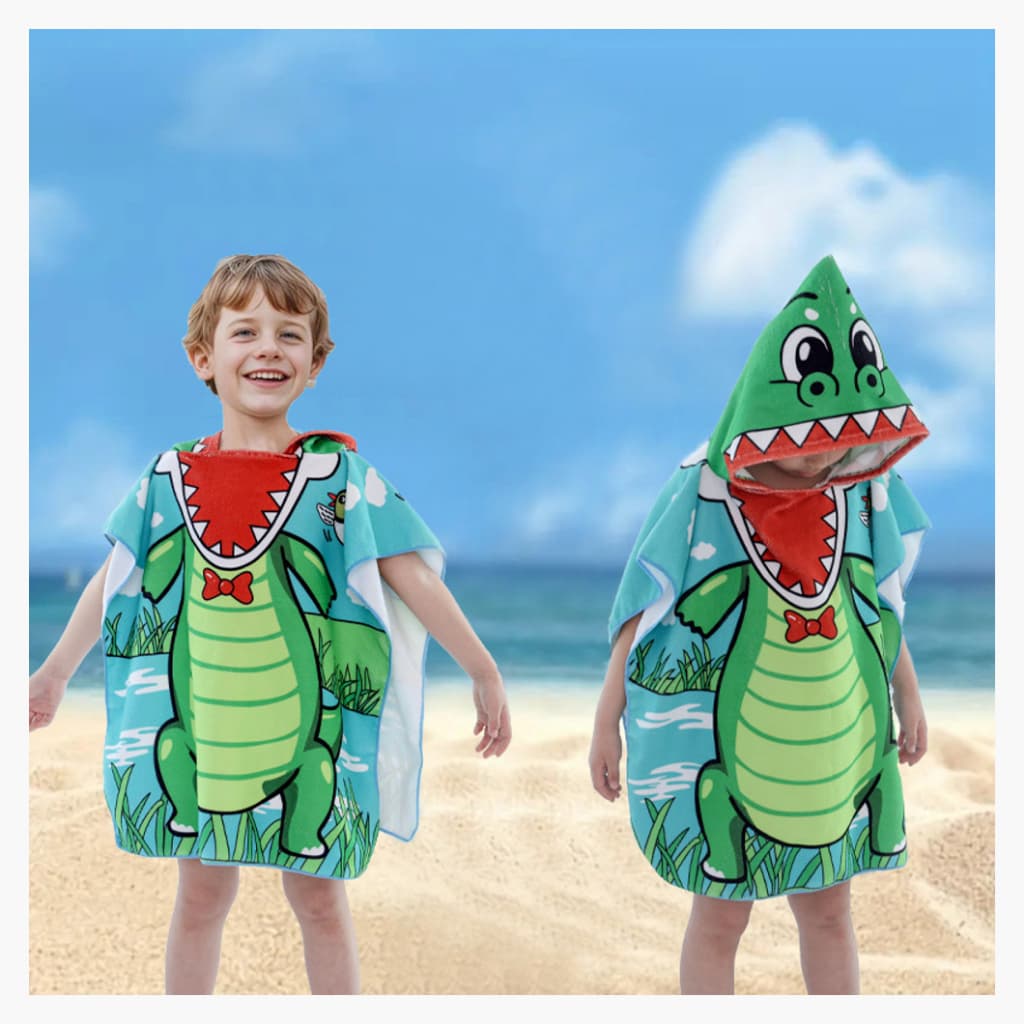 💓Toalha de Banho Bebê Toalha de Infantil Vestível Absorventede Secagem Rápida para Crianças Super Macia Sono Festa