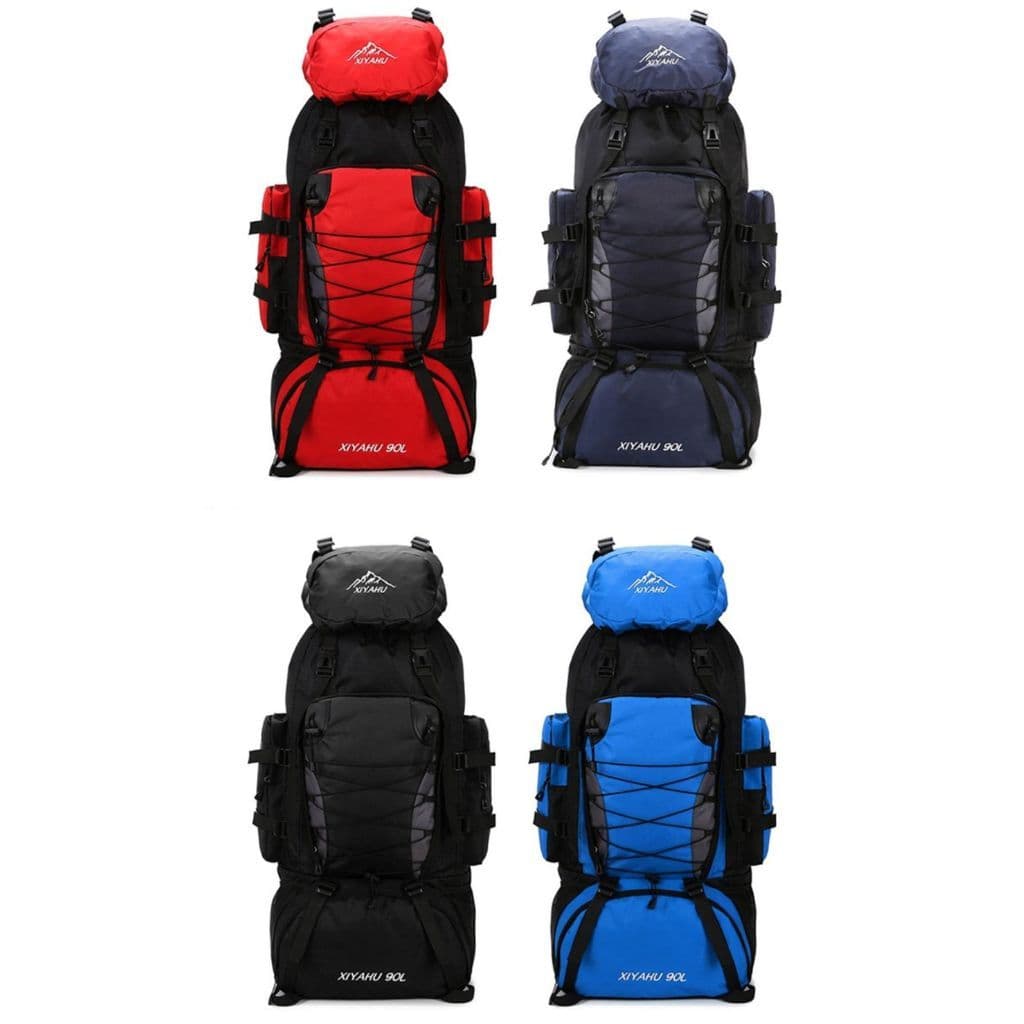 Mochila Tática Militar 90L Camping Viagem Grande Capacidade Unissex