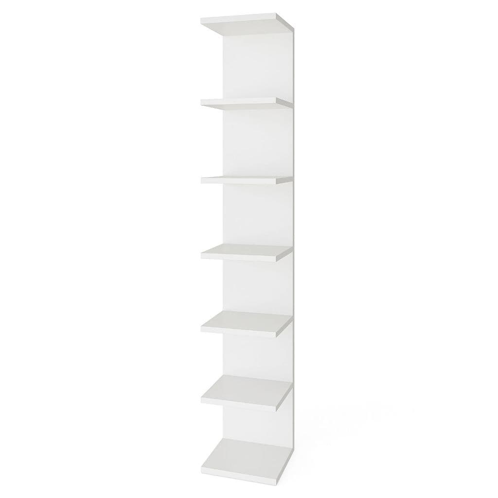 torre de prateleiras estante mdf 170 ou 85 cm cor BRANCA