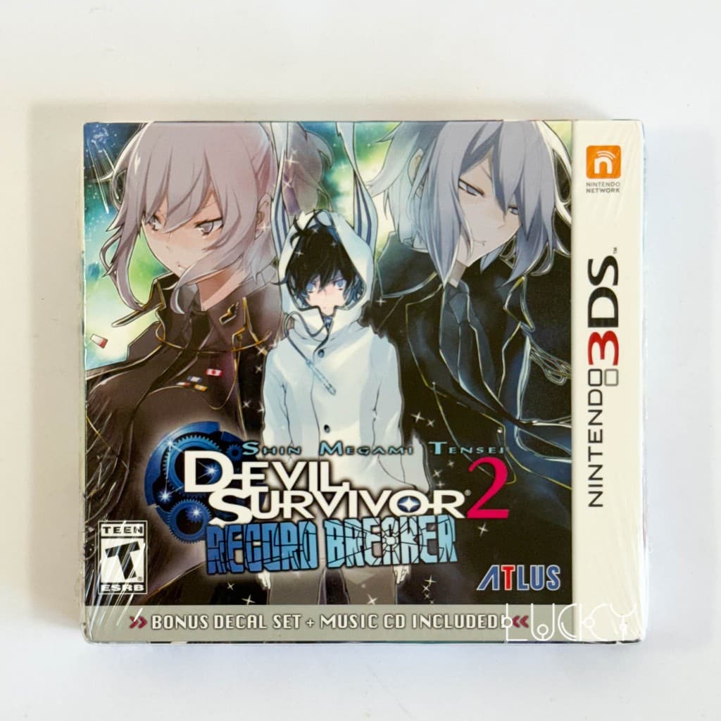 Shin Megami Tensei: Devil Survivor 2 Record Breaker Nintendo 3ds Lacrado