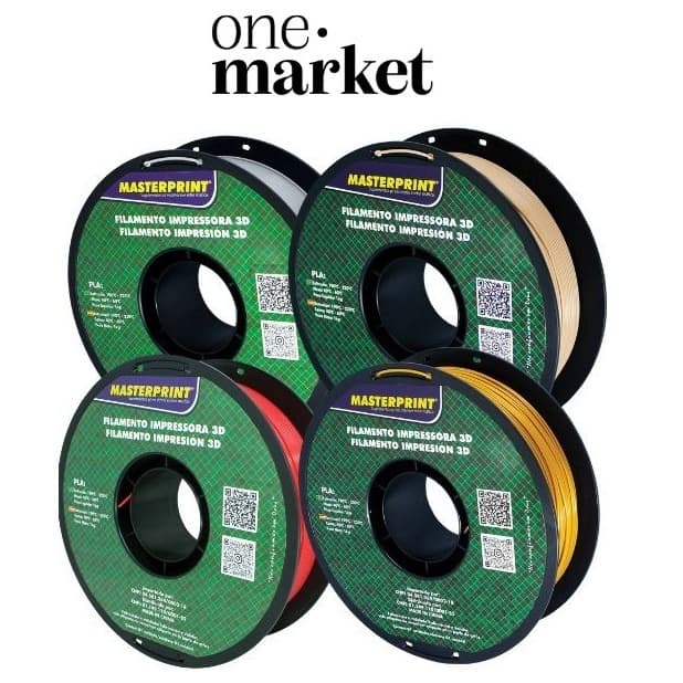 Filamento PLA Premium Masterprint 1Kg 1.75mm Impressora 3d