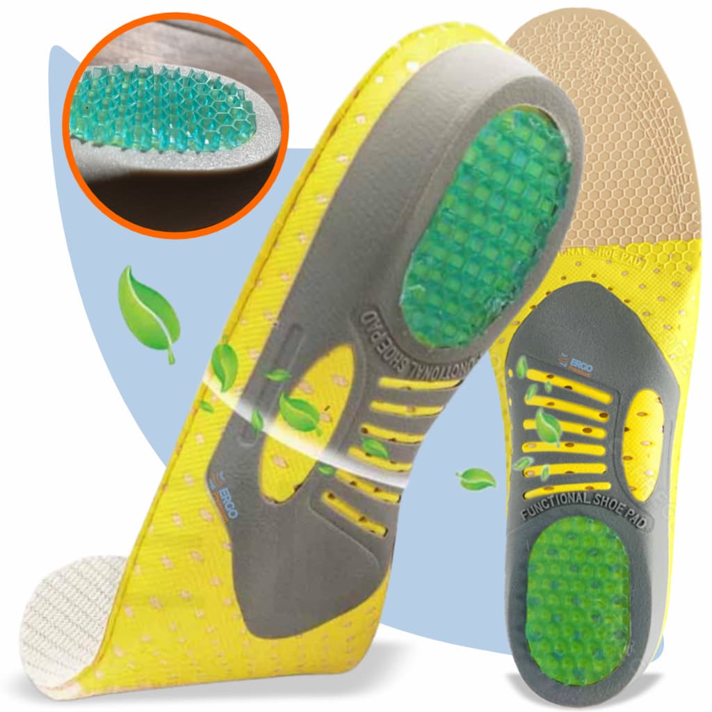 Palmilha Ortopédica de Tratamento para Esporão Calcâneo Fascite Plantar e Dor nos Pés