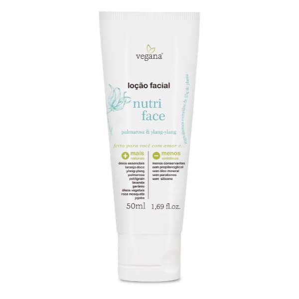 Vegana Loção Facial NutriFace 50ml WNF