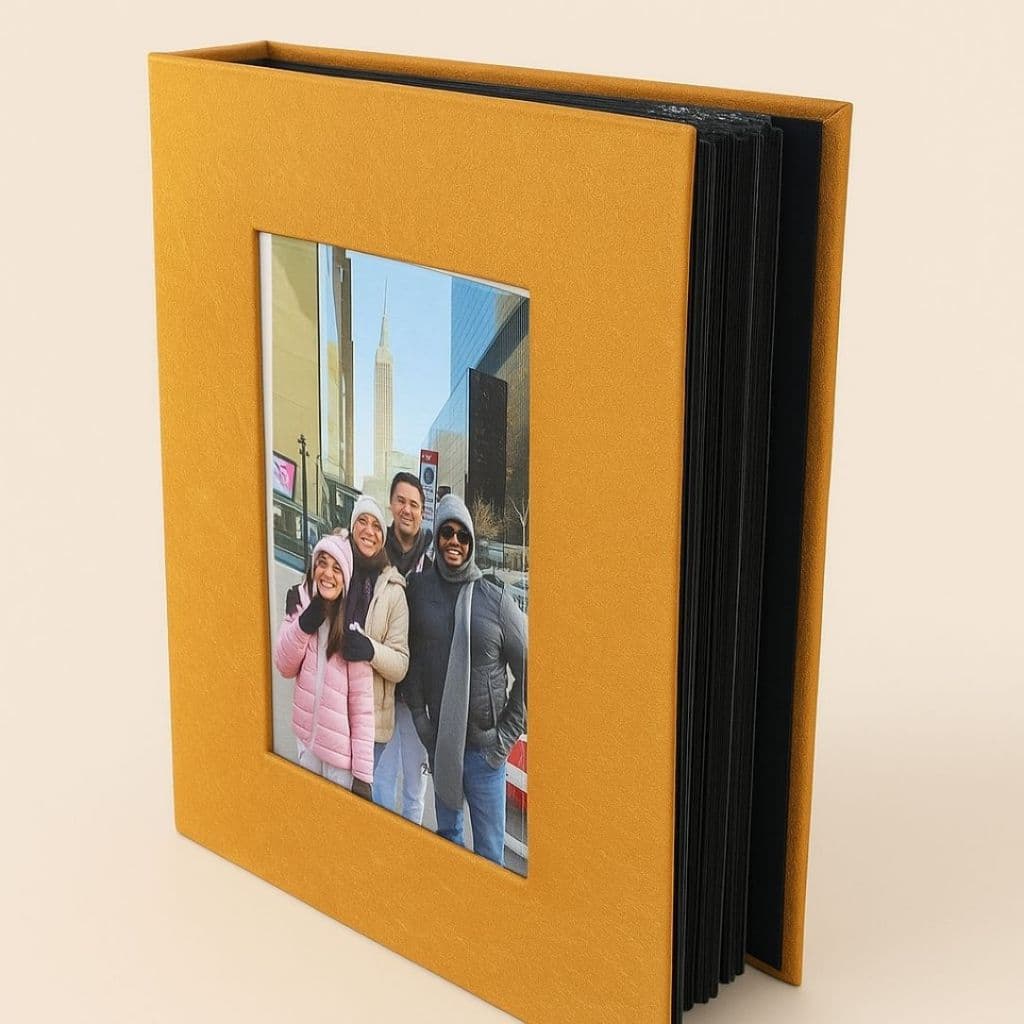 Álbum Fotográfico Luxo p/ 200 Fotos 10x15 Personalizado Presente Especial Modelo Luxo Premium