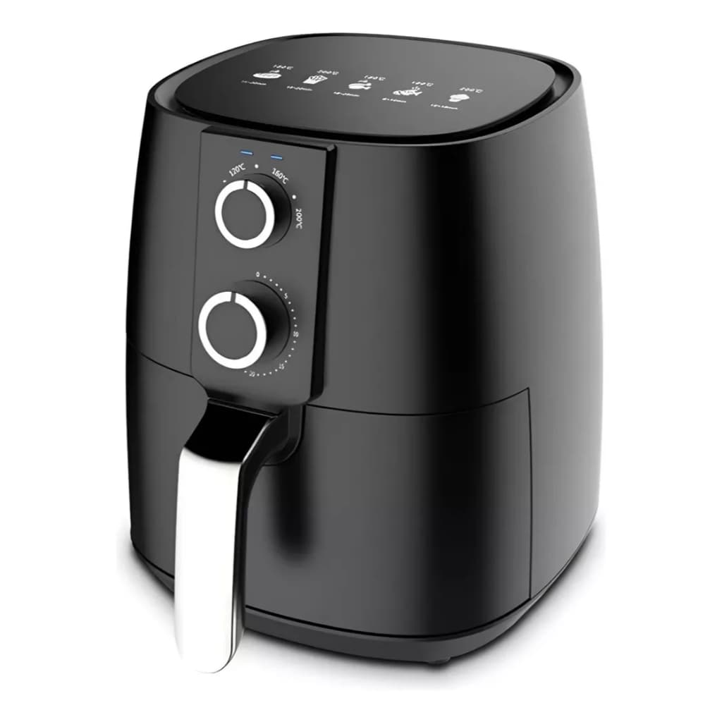 Fritadeira Elétrica Sem Óleo Air Fryer Antiaderente 4.5L Elétrica 1700w