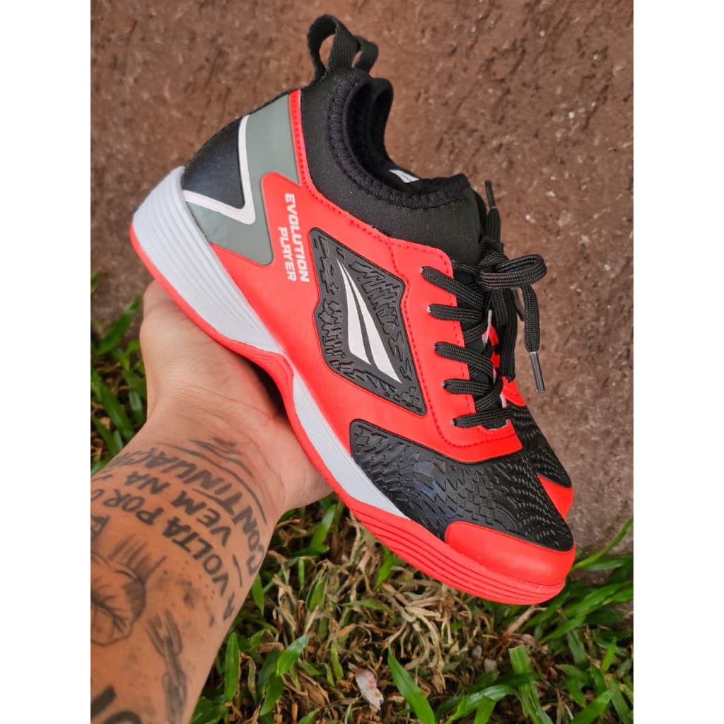 Chuteira Futsal Penalty Evolution Player Infantil