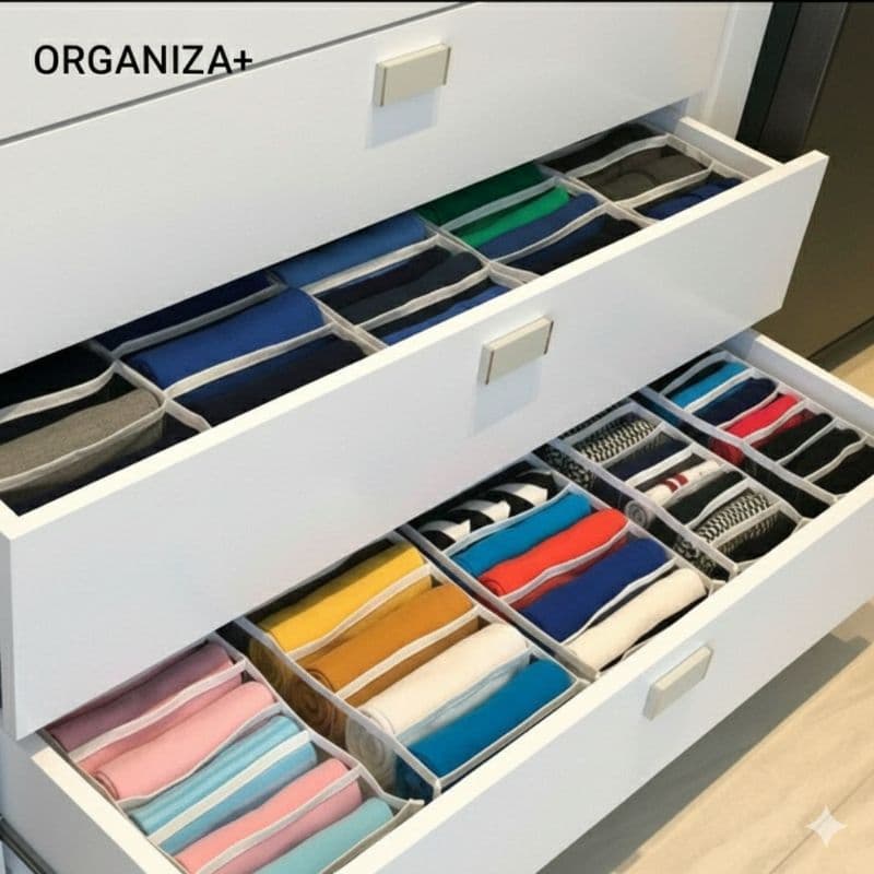 kit 5 ou 2 Colmeia organizadora P ou M, organizador de gavetas  multiuso -ORGANIZA+