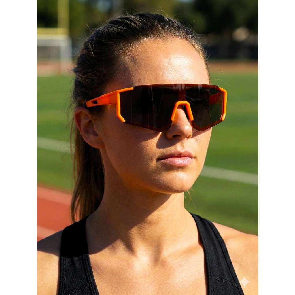 Óculos de sol de ciclismo esportivo ao ar livre, com proteção UV, estilo fashion/trendy.Bicicleta , Esportes , Corrida