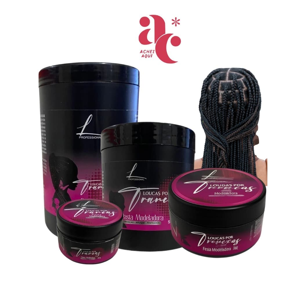 PASTA MODELADORA LOUCAS POR TRANÇAS ORIGINAL