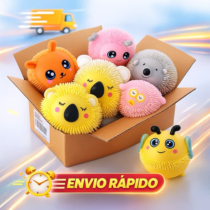 Brinquedo Animal Fofo Antistress Sensorial Squeeze de Apertar para Criança Alivia Pressão Squishy Presente Autista