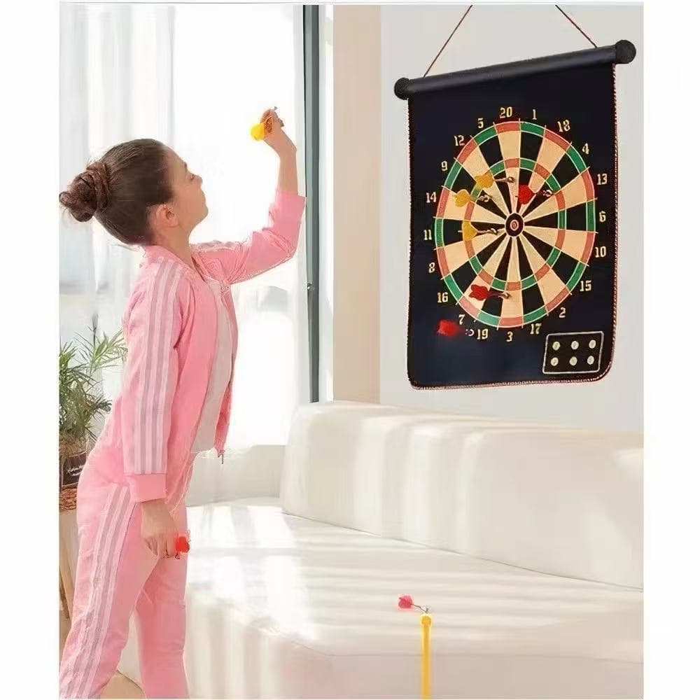 Alvo Magnético Dobrável Dupla Face | Dardos Seguros Educativos para Crianças e Adultos 中文翻译：可折叠双面磁性飞镖靶 | 儿童成人通用安全益智飞镖套装