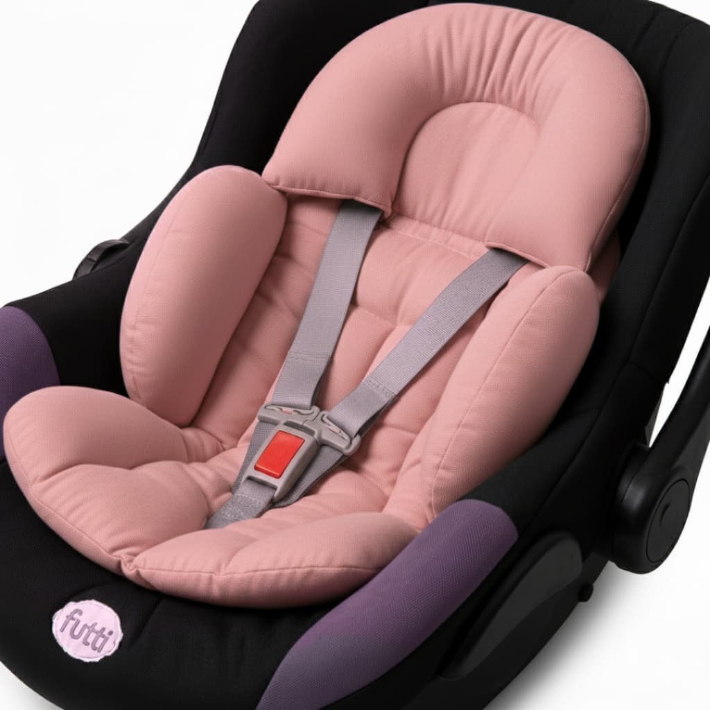 Colchonete Redutor Almofada para Bebê Conforto Carrinho Apoio de Corpo Acolchoado Macio 100% Algodão