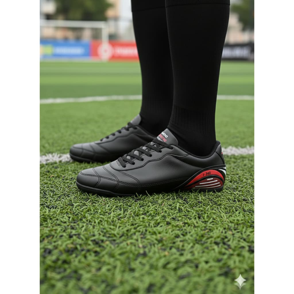 Chuteira Society de Couro Legítimo Sola de Borracha Costurada Fera 240 Entrega Imediata Promoção