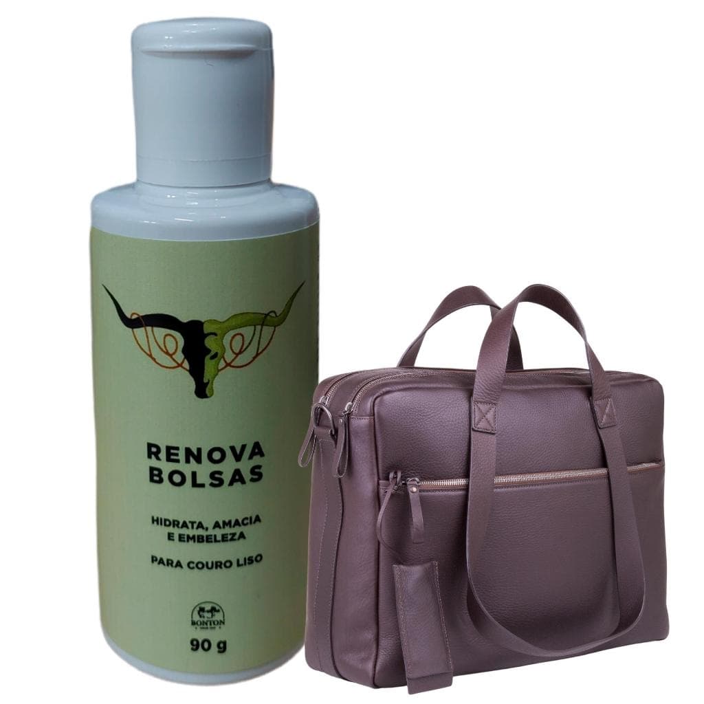 Renova Bolsas - Hidrata E Protege Couro Liso Com Alto Rendimento Ideal Para Bolsas E Acessórios
