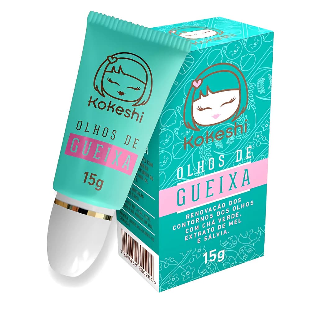 Hidratante Renovador para Área dos Olhos - Olhos de Gueixa Kokeshi