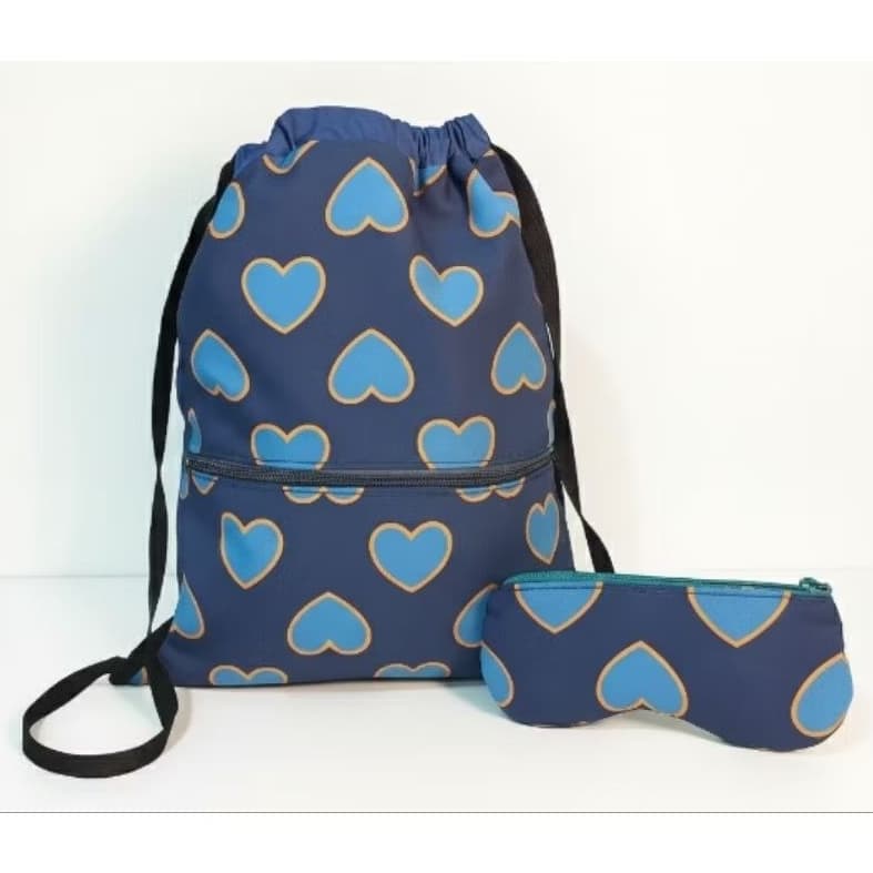 Kit Bolsa mochila saco  impermeável para academia/ treino/passeio/ praia