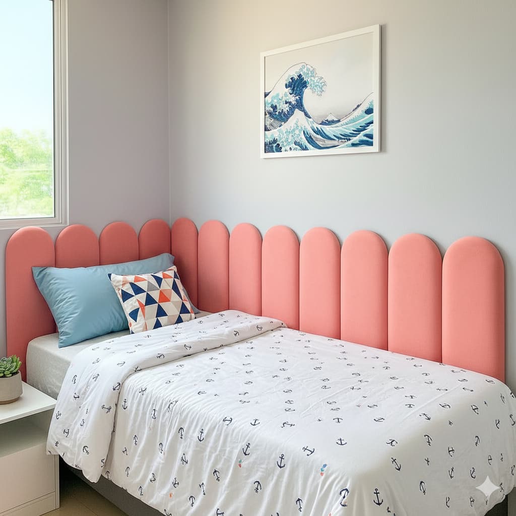 Kit Até 15 Cabeceiras Nuvem Decoração Estofada Cama Casal Queen King Solteiro - Envio Imediato