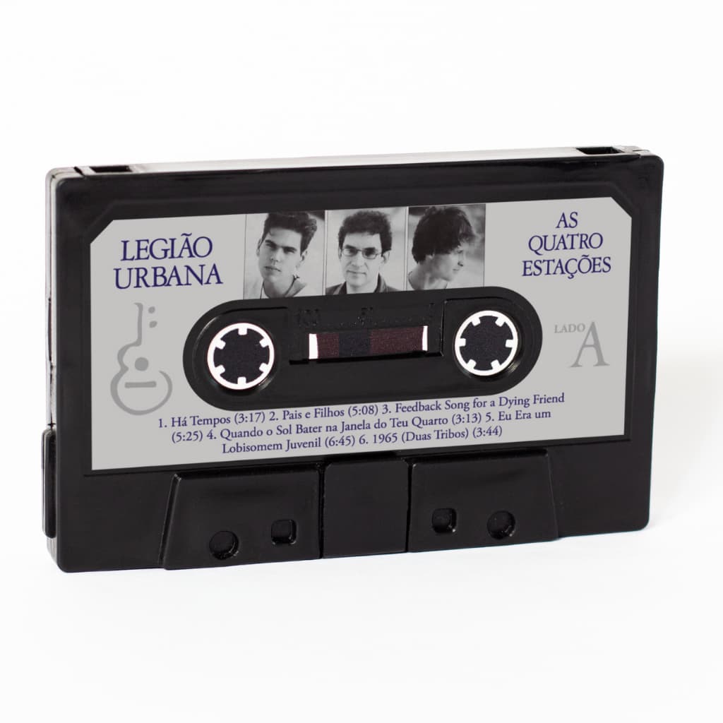 Carteira Legião Urbana (as quatro estações) - Porta cartões, dinheiro, documentos, notas, cartões de visita