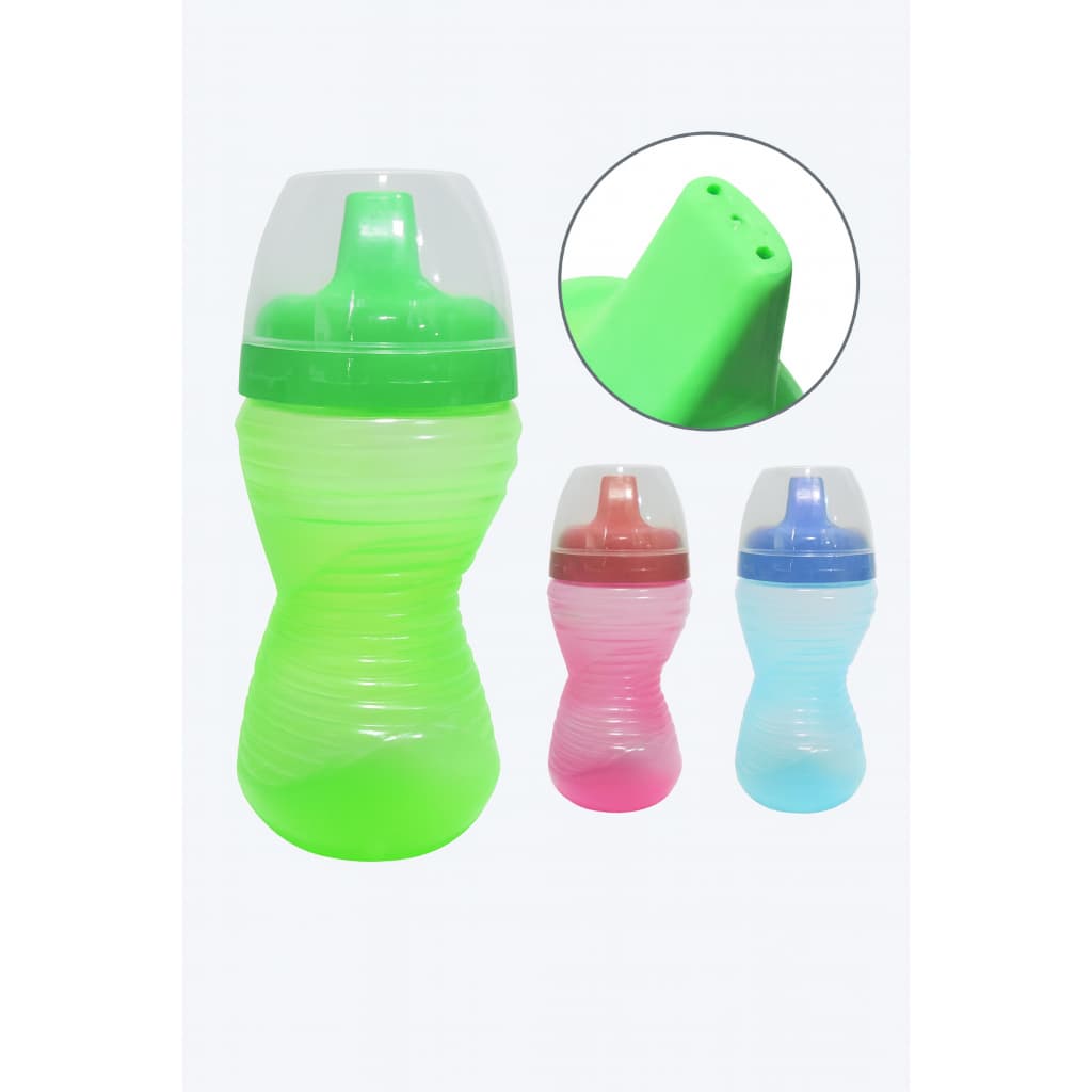 Copo Infantil 325ml Baby com Tampa e Bico Seguro