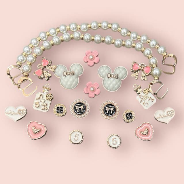 Pins/Bottons em ABS com pino adaptador para personalizar Babuches REF-M