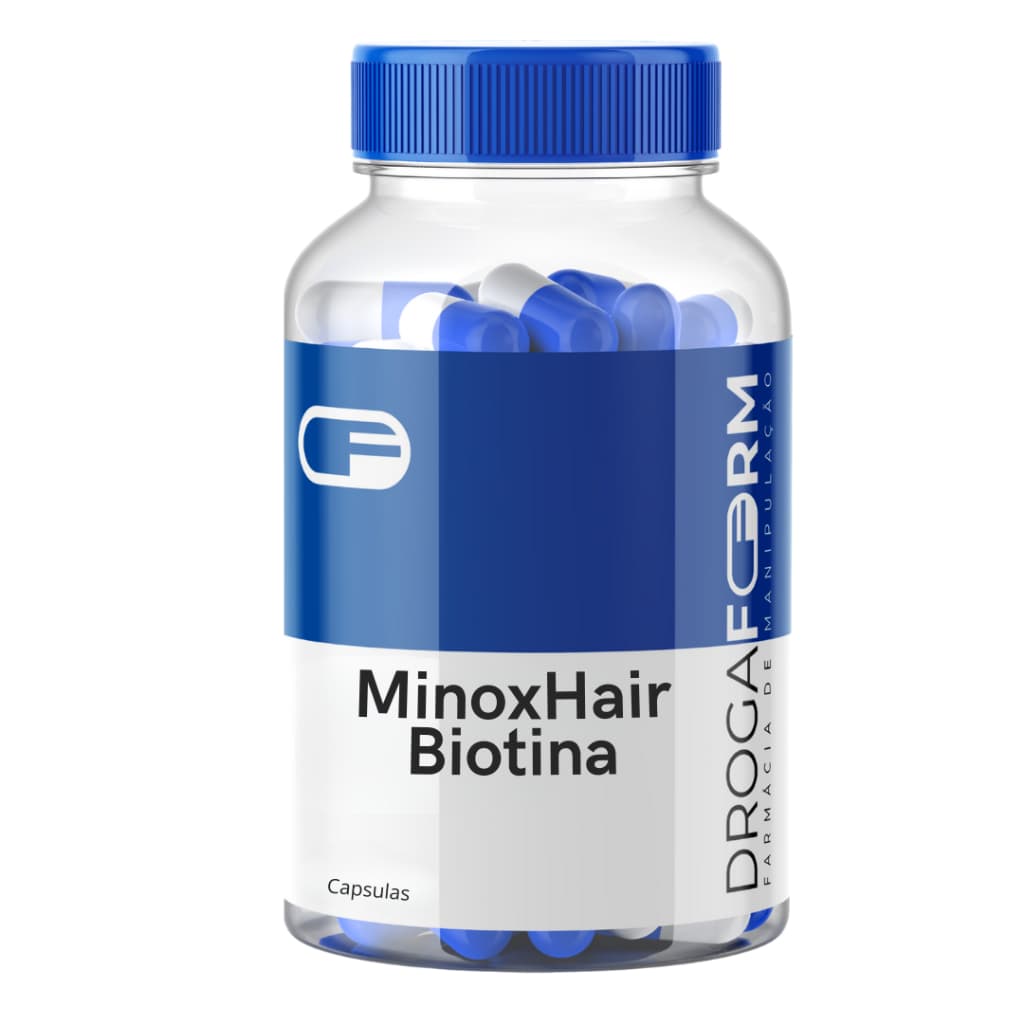 Suplemento Capilar Hairminox 2.5mg + Biotina 10mg capsulas