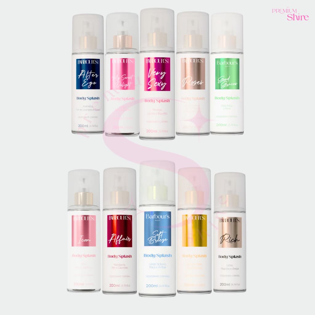 Body Splash Barbour's Beauty 200ml Desodorante Corporal Perfumado