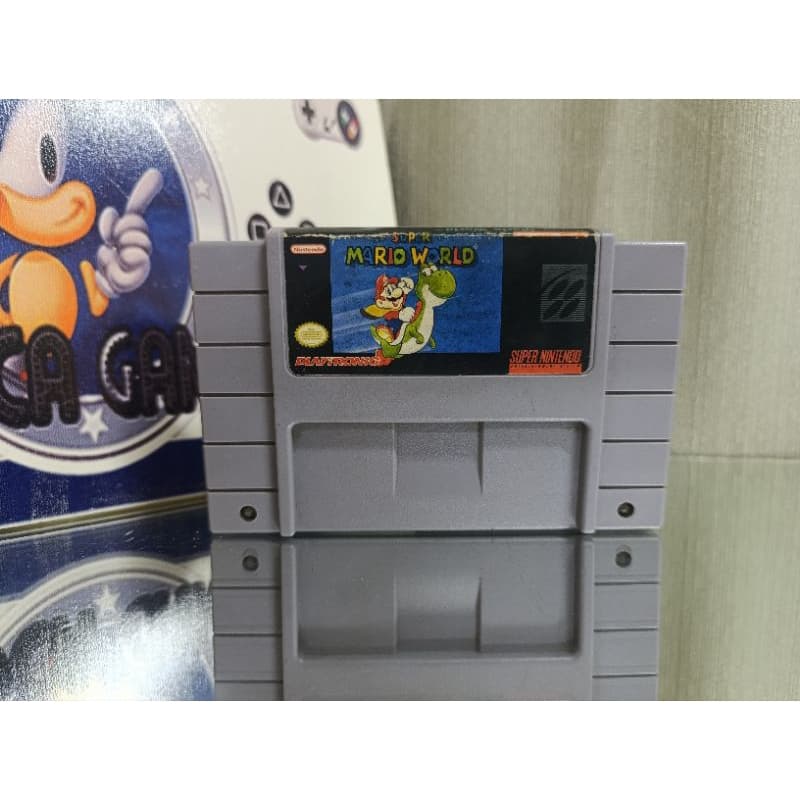 SUPER MARIO WORLD SUPERNINTENDO ANOS 90