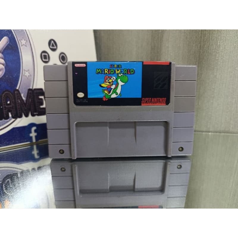 SUPER MARIO WORLD SUPERNINTENDO ANOS 90