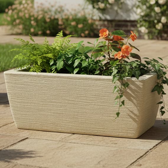 Jardineira para Plantas 40cm, 64cm ou 82cm Vaso Jardineira Floreira de Polietileno