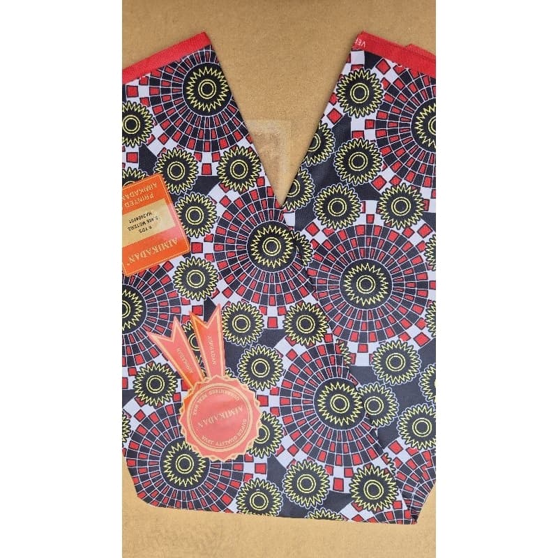 Tecido Africano Ankara – 50% Algodão | 50% Poliéster – 5,5m x 1,2m