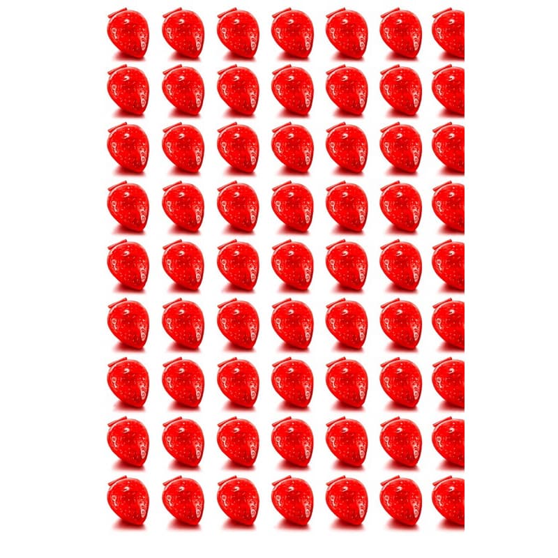 Kit 50 Pcs Brilho Labial Morango 🍓 Hidratante Lip Gloss Embalagem Fofa