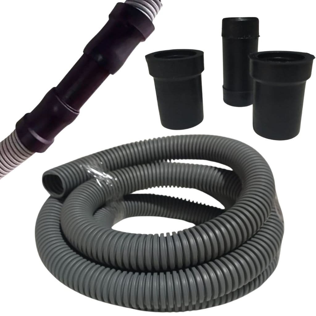 Kit emenda extensor  e 3 metros de mangueira sanfonada para maquina de lavar...