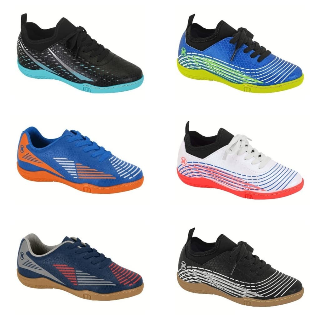 Tênis Infantil Menino Chuteira Futsal Molekinho Confortável