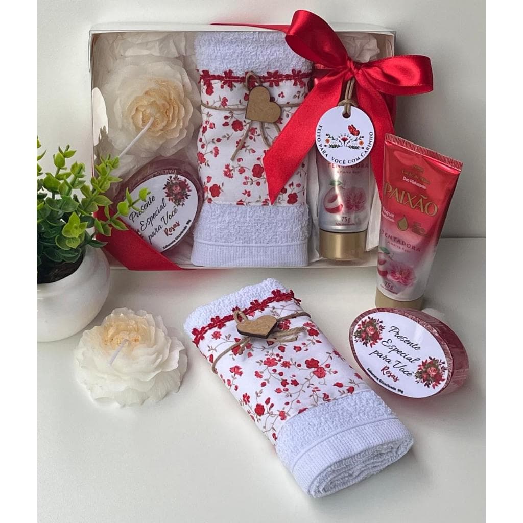 Kit Presente Para Pessoas Especiais  Flowers & Garden | Datas Especiais e Spa em Casa