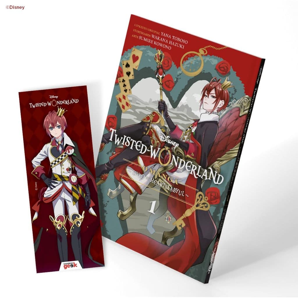 Twisted-Wonderland: Livro de Heartslabyul – 1 / Português - Lacrado [Livros NA]