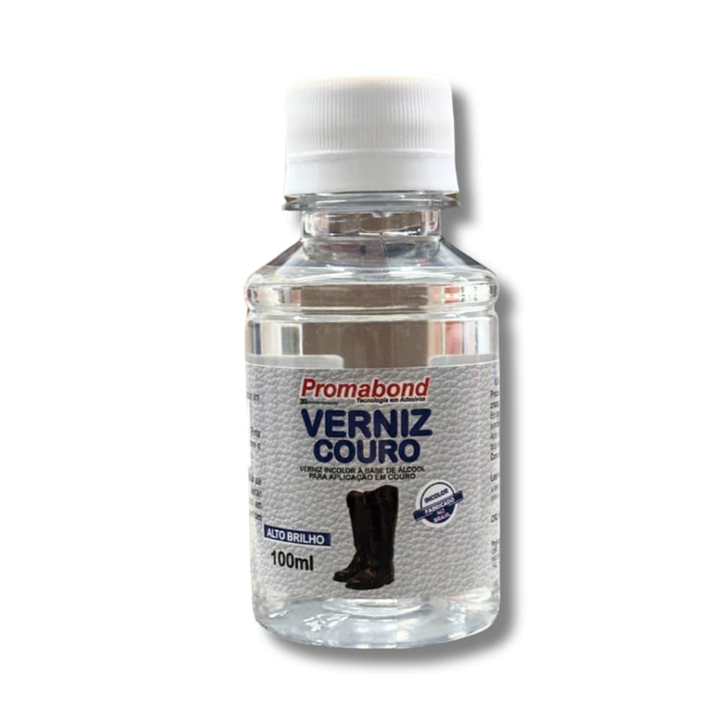 Verniz Brilhante para Tinta Couro 37ml e 100ml