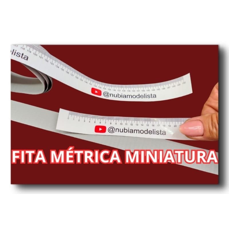 Fita métrica miniatura