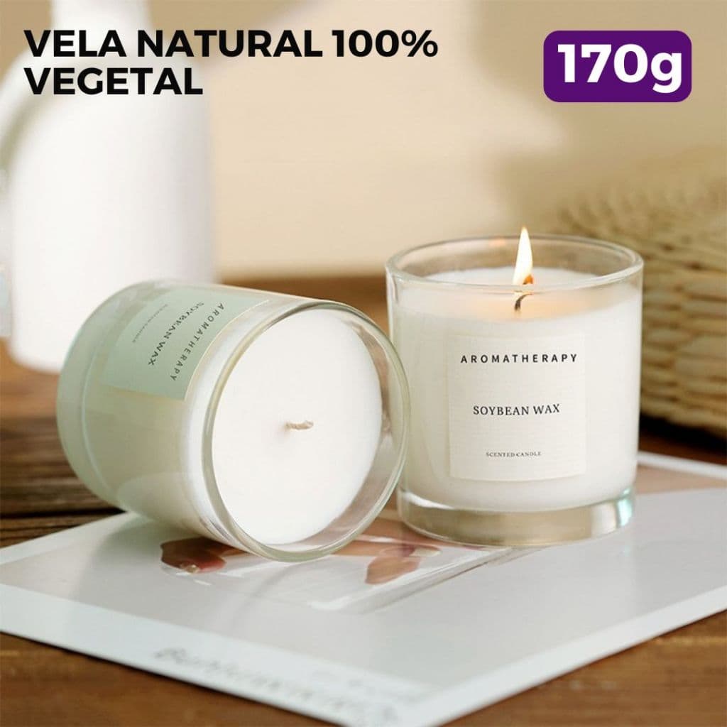 Vela Aromática Artesanal 170/80G - Vários Aromas - Com Especiarias Velas Aromáticas Perfumada Decorativas Velas De Natal