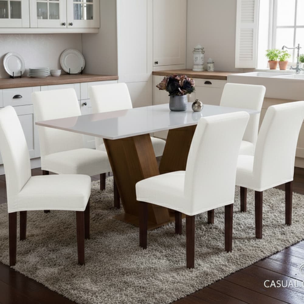 Capas de cadeiras em malha gel kit 6/4 ou avulsa