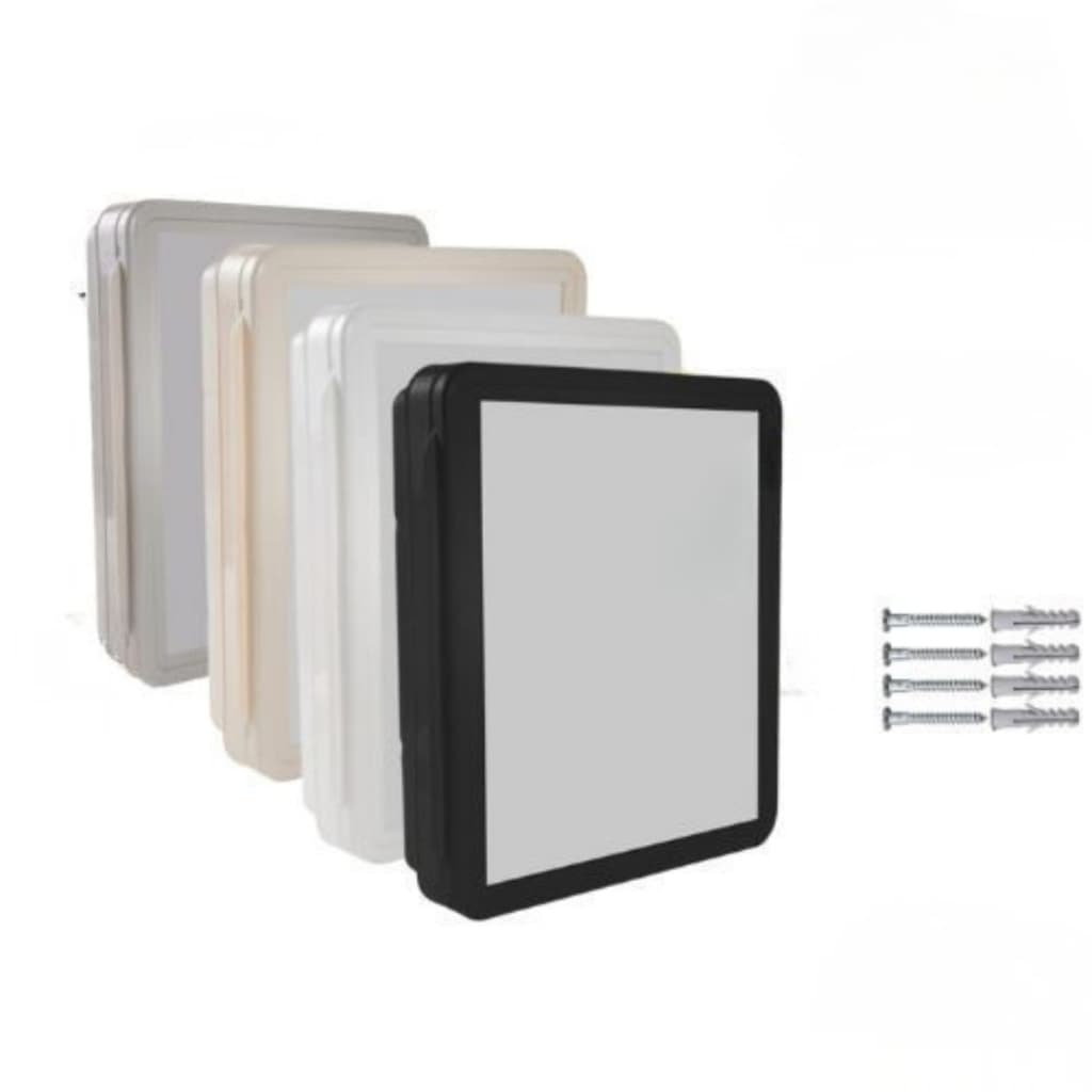 Armario Banheiro Embutir / Sobrepor Espelho De Vidro, Armário com parafuso e bucha