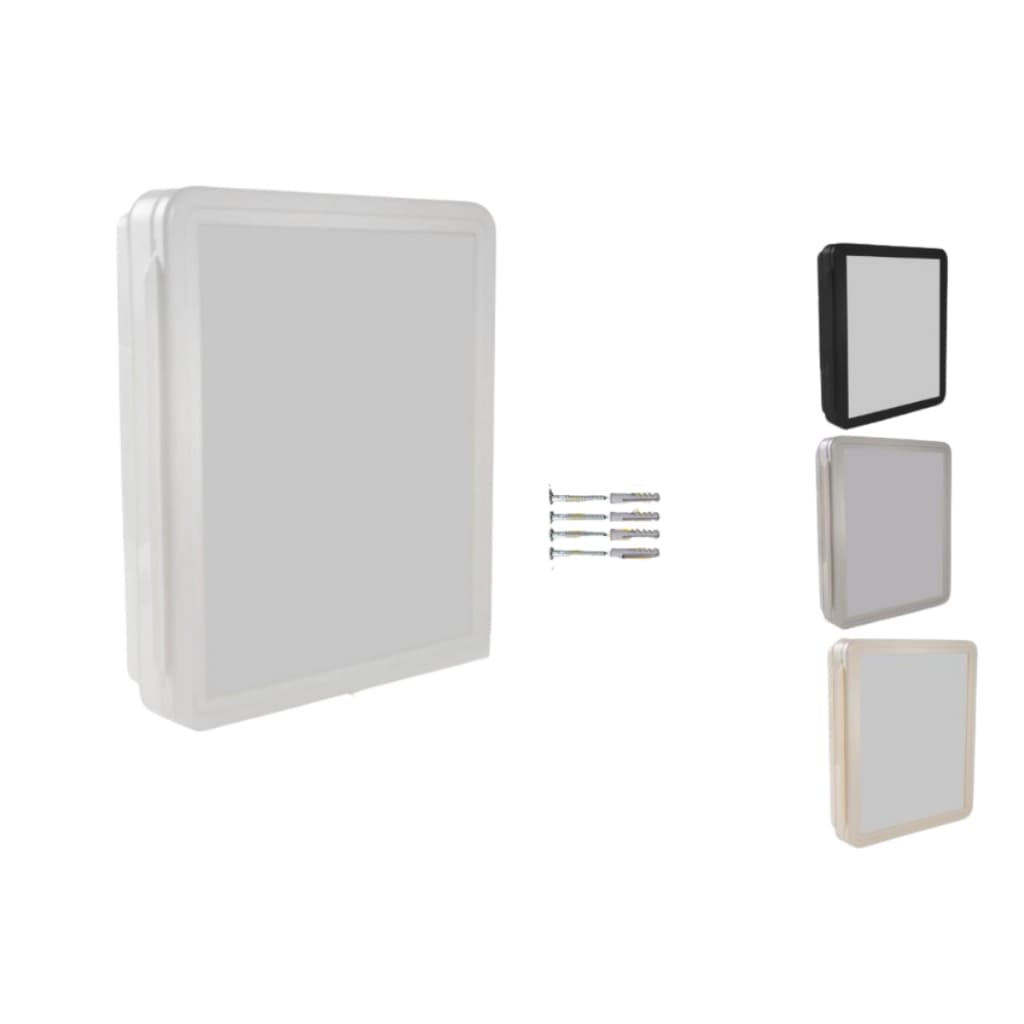 Armário para Banheiro de Embutir/Sobrepor com Espelho De Vidro, acompanha parafusos e buchas