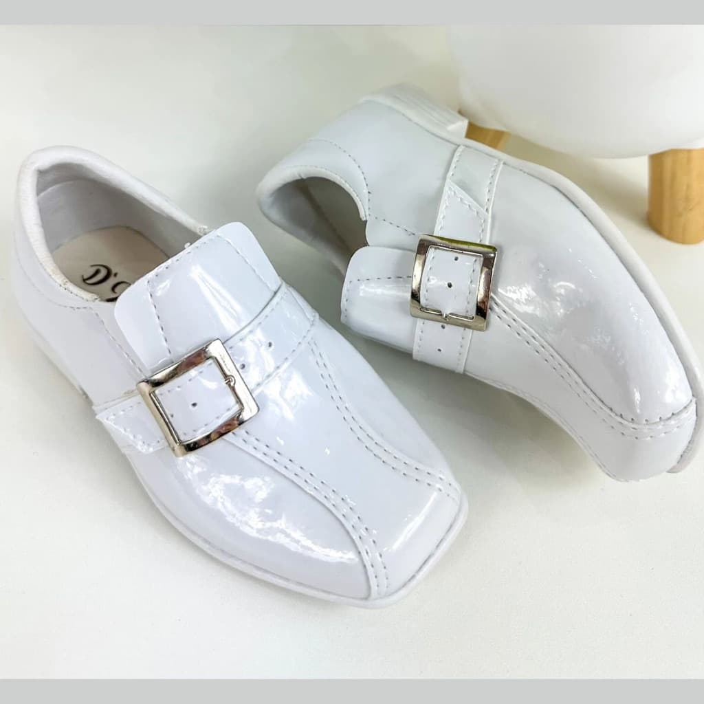 Sapato Social Infantil Masculino Confortável Antiderrapante