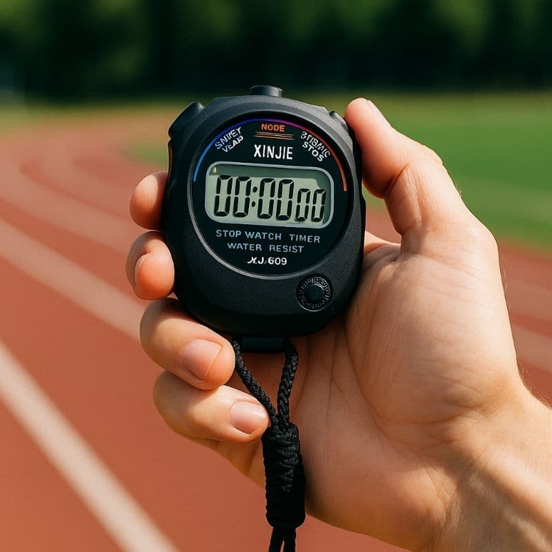 Cronômetro Relógio Esportivo Digital profissional Alarme Bússola Visor Iluminado Funções Múltiplas