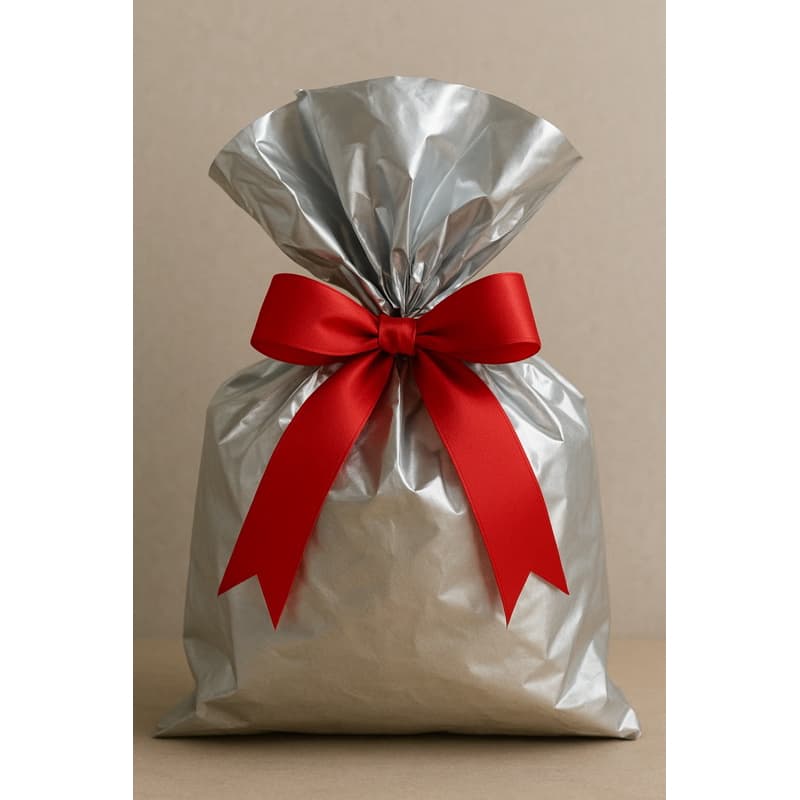 EMBRULHO SORTIDO | IMAGEM ILUSTRATIVA PRATEADO OU TRANSPARENTE