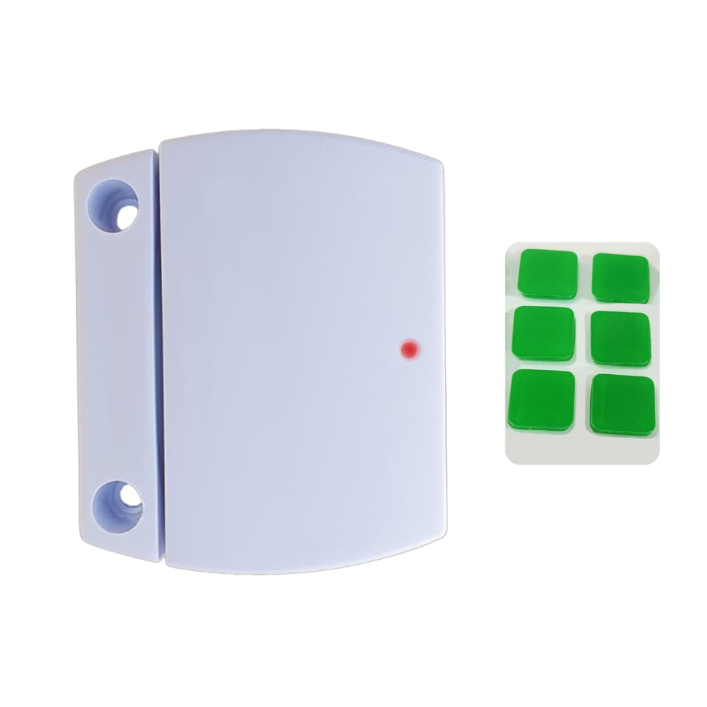 Sensor Magnético Sem Fio 433 Mhz - uso c/ Central de Alarme PPA, TEM, LIDER, IPEC outras