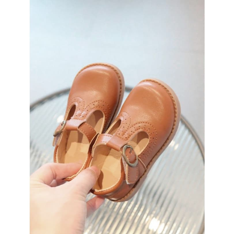 Sapatilha Boneca Menina Marrom Preto Branco Daminha Casamento Festa 19 ao 35