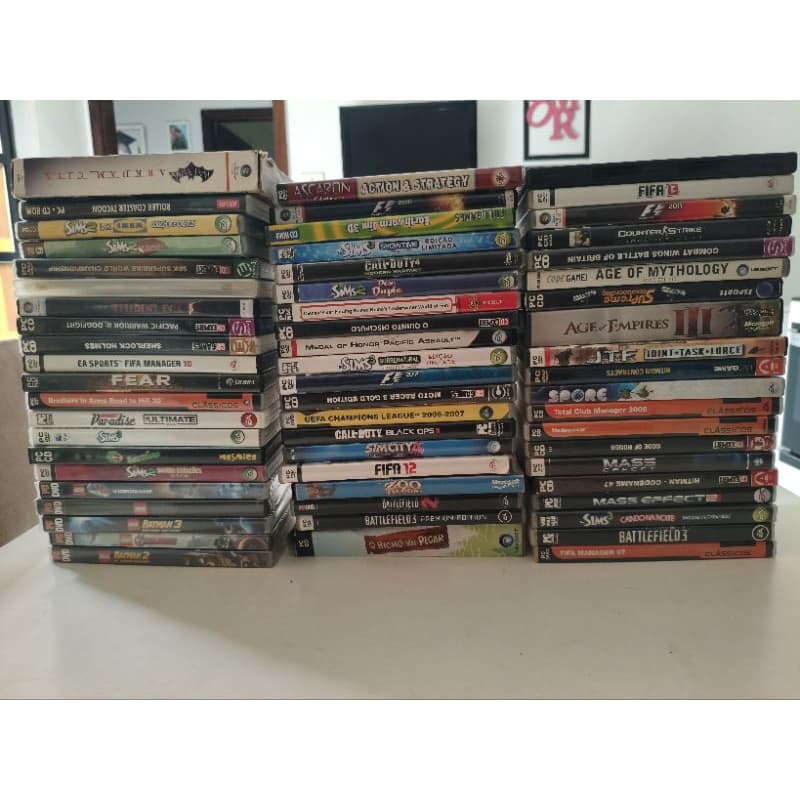 jogos para Pc originais sim city the Sims lego call of duty