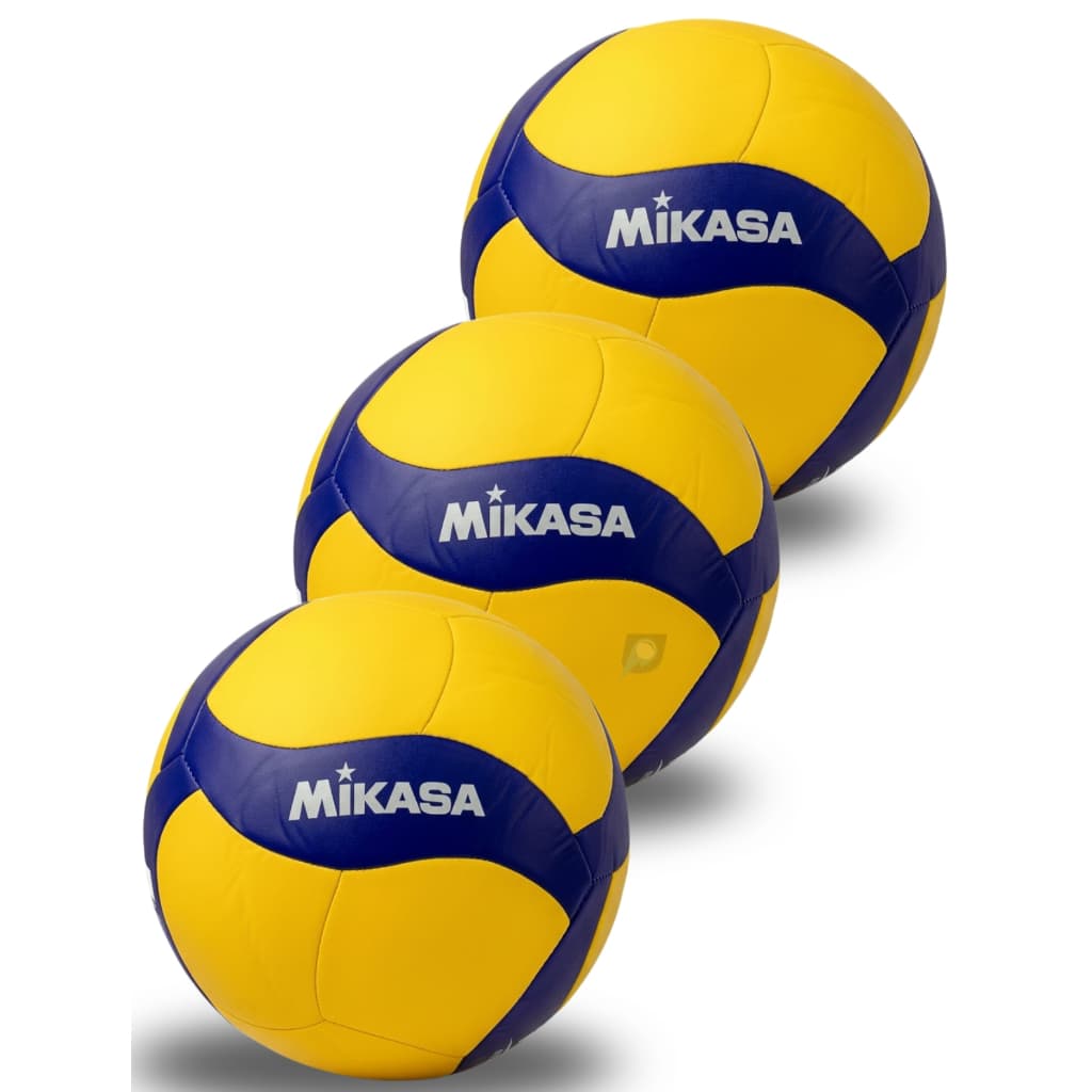 Kit 3 Bolas Vôlei Mikasa V360W Profissional Treino Campeonato Tamanho Oficial Leve Macia - Originall