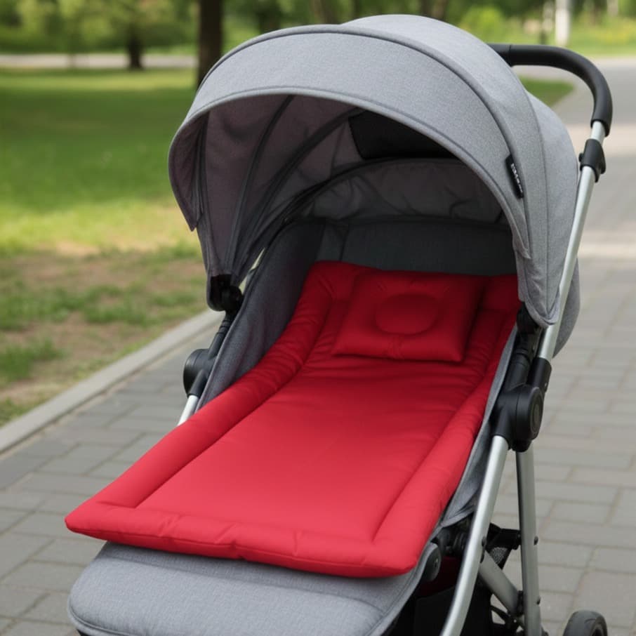 Colchonete para Carrinho com travesseirinho modelador/ Safari/Meninas/Meninos/Unissex/PRONTA ENTREGA