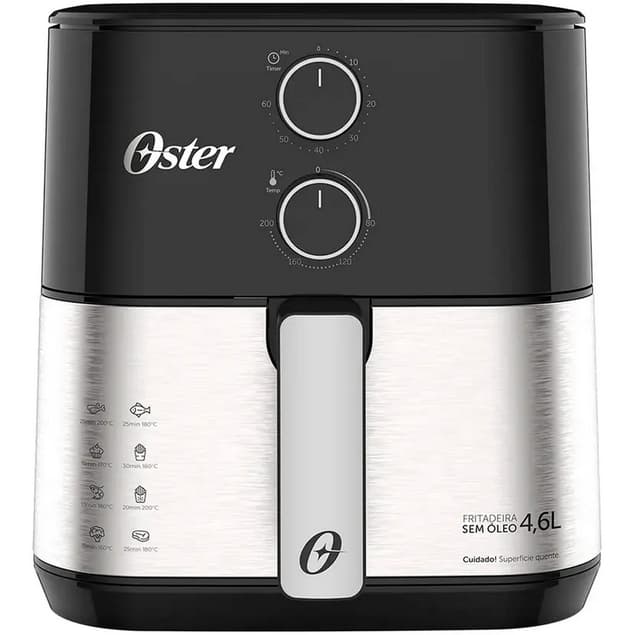 Fritadeira Oster OFRT520 4,6L 220V 1500W Preto
